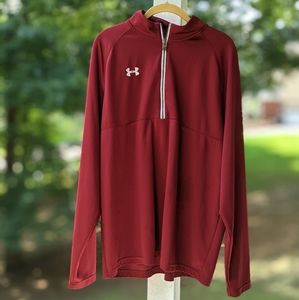 Under Armour Men's Quarter Zip Top, Size XL